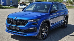 Skoda Kodiaq SportLine 2021! Race Blue Metallic! 1.5 TSI 150 hp DSG7 DQ381 Webasto, Matrixled и т.д.