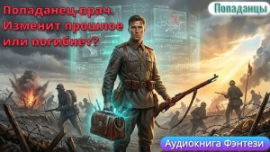 Аудиокнига Фэнтези «Попаданец-врач. Изменит прошлое или погибнет?». История, которая меняет всё!