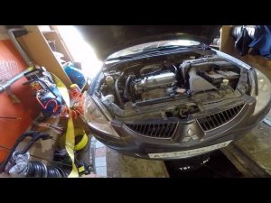 Китайский двигатель в  Mitsubishi Lancer