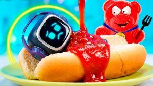 ПРИГОТОВИЛИ РОБОТА EMO В ХОТ-ДОГЕ?! 🌭🤖 Валерка в шоке!