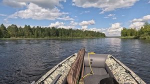 СУПЕР РЫБАЛКА НА НОВОМ МЕСТЕ.ЛОДКА ПВХ И ТАЁЖНОЕ ОЗЕРО