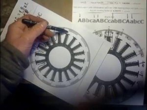Про намотку ветрогенераторов и схема магнитных полюсов bavaria / calculator winding bavaria