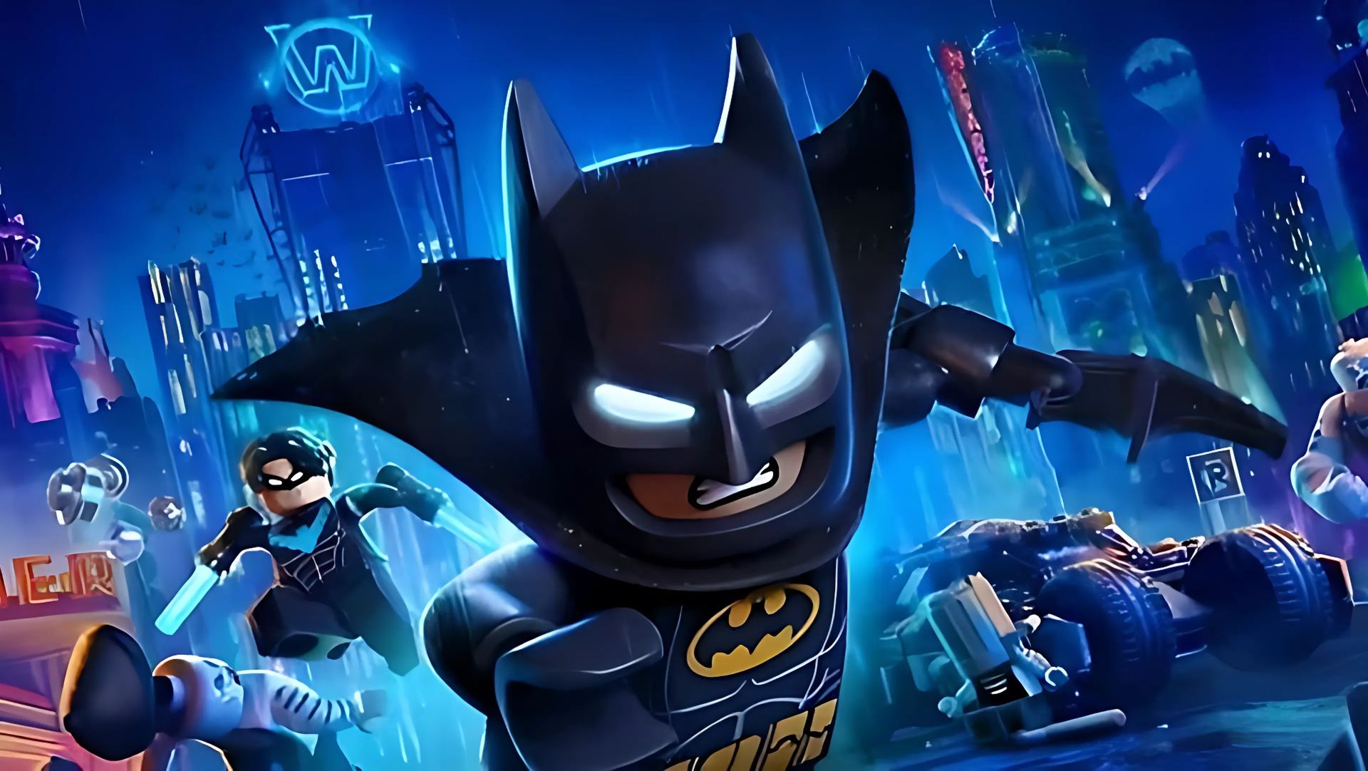 Играю в LEGO BATMAN, друзья и враги ( PART 1 ). смотреть онлайн