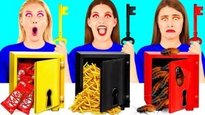 Выбери Правильный Ключ Челлендж _ Фантастические Лайфхаки с Едой от TeenTeam Challenge