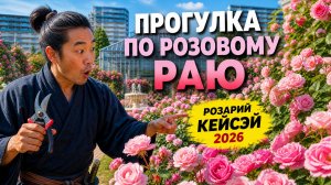 Нереальная красота роз | Розарий Кейсэй весна 2026