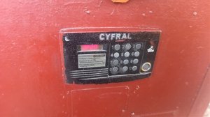 Открытие домофона Cyfral ccd-2094 с помощью пароля