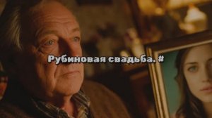 Рубиновая свадьба. #