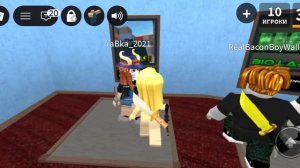 Мое первое 🥇видео!😁👋ROBLOX👾