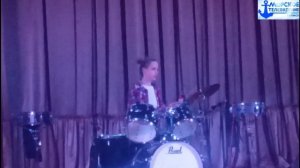 Отчётный концерт барабанной студии DRUM LINE в здании Центральной районной библиотеки города Холмск