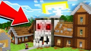 СТРАШНЫЙ ИГРОК ПЕРЕЕХАЛ К НАМ В ДЕРЕВНЮ В МАЙНКРАФТ|КОМПОТ МАЙНКРАФТ