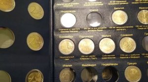 Заполнил альбом КоллекционерЪ  Юбилейными монетами 2 Евро, которые есть в моей коллекции.