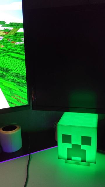ГОЛОВА КРИПЕРА Артикул на ВБ: 838284020 #minecraft #minecraftshorts #майнкрафт #ночник #майн