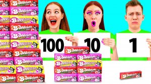 100 Слоев Еды Челлендж # Сумасшедший Челлендж от 4Teen Challenge