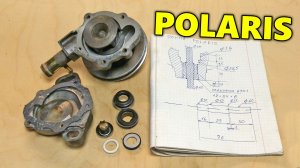 Ремонт помпы снегохода POLARIS