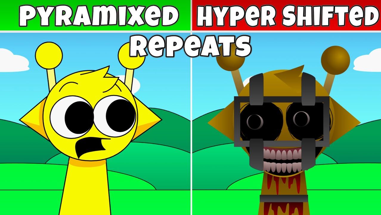 Sprunki Pyramixed Repeats Hyper Shifted Fan Mod