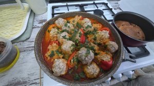 Запасы в морозилку. С работы, наряд по КУХНЕ. НАГОТОВИЛА для ВСЕХ