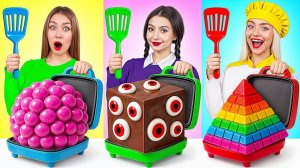 Кулинарный Челлендж# Уэнсдей Против Бабушки # Смешные Челленджи от Multi DO Joy