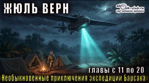 Жюль Верн «Необыкновенные приключения экспедиции Барсака» Главы с 11 по 20