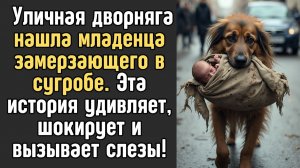 Рассказ / Дворняга спасла замерзающего малыша, но то что произошло дальше вызывает слезы. Истории