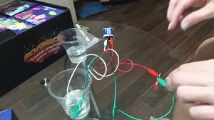 Набор Опытов Электропроводность воды. День 1