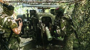Расчет Д-30 уничтожил технику ВСУ в районе Орехова. Лучшее видео из зоны СВО