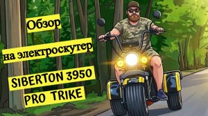 Обзор на  трицикл Siberton Pro Trike 3950W