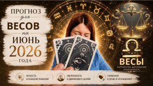 Прогноз для Весов на июнь 2026
