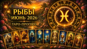 Рыбы ♓ Таро прогноз на июнь 2026 года
