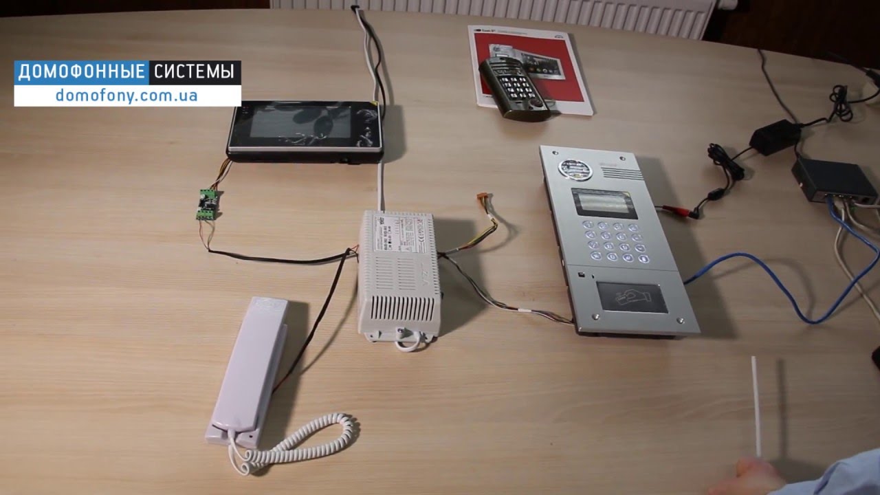 Видеообзор работы гибридной панели BAS-IP Hybrid www.domofony.com.ua смотреть онлайн