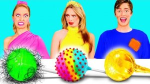 Бедная vs Богатая vs Ультра богатая еда Челлендж | Кухонные Лайфхаки и Рецепты от BaRaDa Challenge