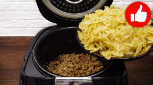 Макароны с Мясом, которые хочется готовить часто! Простой и вкусный рецепт в мультиварке на ужин.