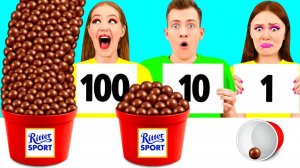 100 Слоев Еды Челлендж _ Кулинарная битва с Секретными Гаджетами 4Teen Challenge
