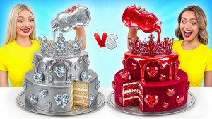 Укрась Торт Челлендж # Рубиновый vs Бриллиантовый от Multi DO Girls