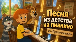 Игра на пианино | Трое из простоквашино