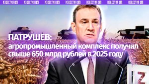 Патрушев: агропромышленный комплекс получил более 650 млрд рублей финансирования в 2025 году
