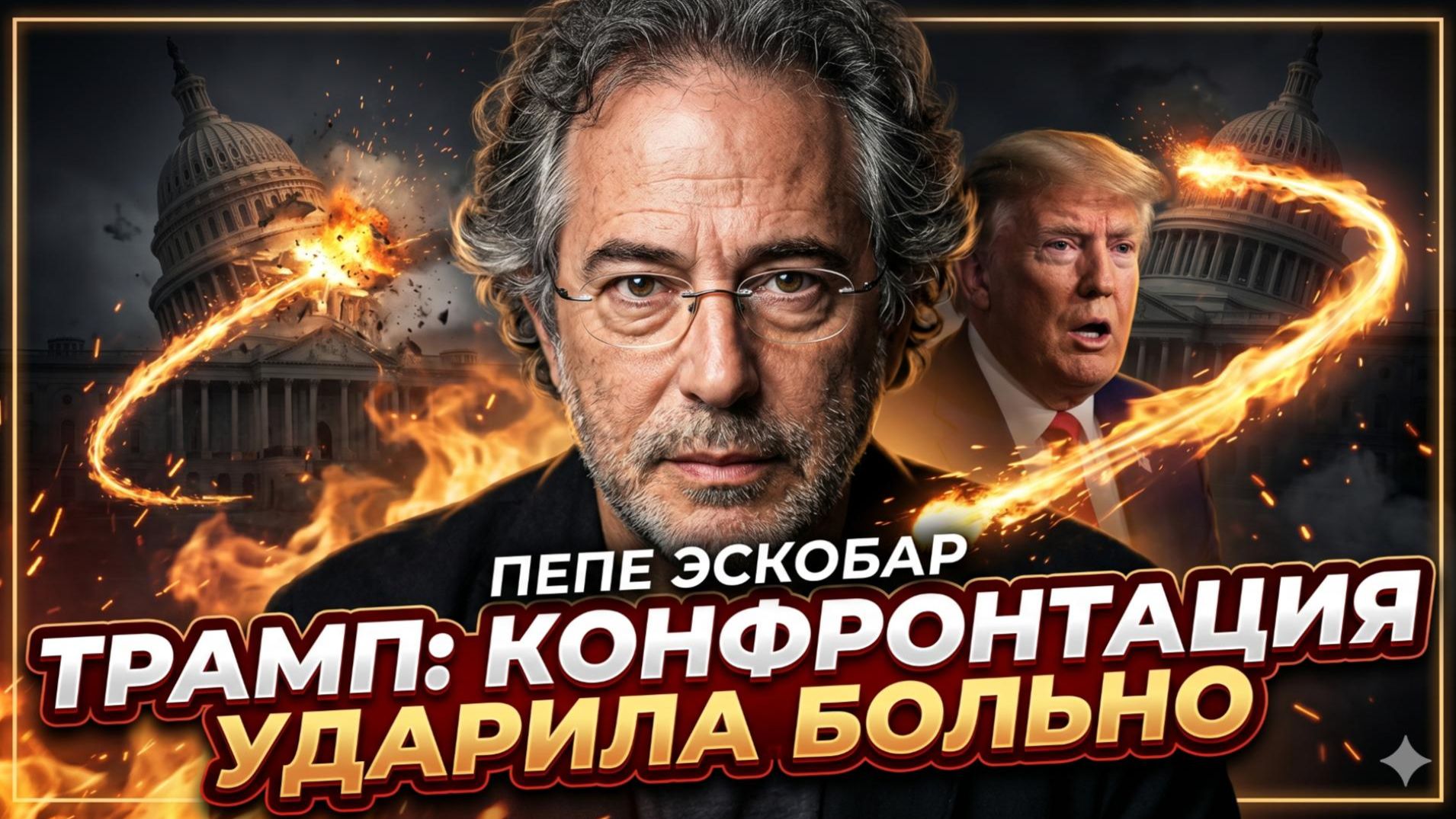 💥Пепе Эскобар | Трамп переиграл сам себя. Конфронтация обернулась КАТАСТРОФОЙ