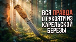 Вся правда о рукояти из карельской березы