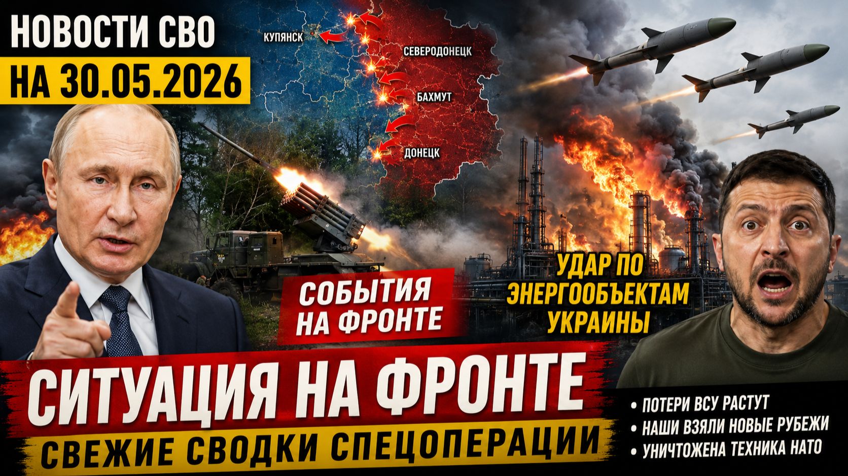 ПОСЛЕДНИЕ СРОЧНЫЕ НОВОСТИ НА 30.05.2026! Свежие сводки на 30 Мая . Спецоперация на Украине
