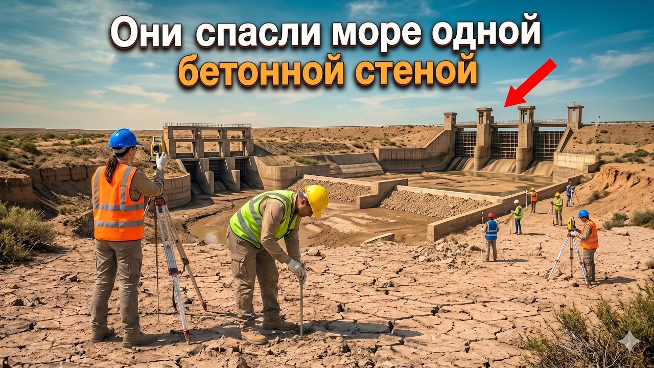 Аральское море ожило благодаря одной плотине, остановившей катастрофу века