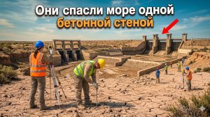 Аральское море ожило благодаря одной плотине, остановившей катастрофу века