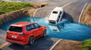 Машина против глубокой воды в BeamNG Drive!