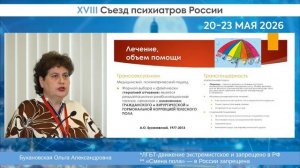 XVIII съезд психиатров 2026 г.