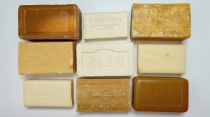 ASMR soap. Cutting soap. резка хозяйственного мыла