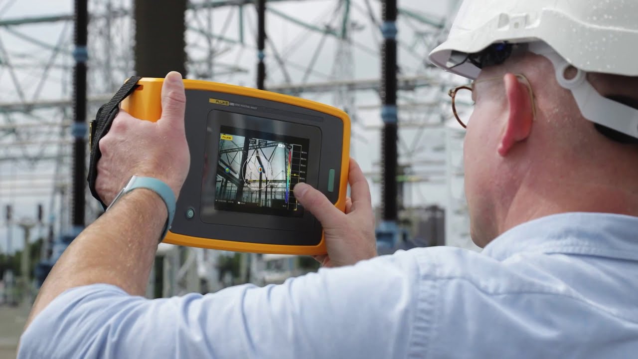 Прецизионное акустическое устройство визуализации Fluke ii910. Невидимую угрозу теперь можно увидеть смотреть онлайн