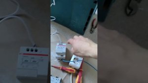 Трансформатор тока АББ звонковой для термоголовок на умный дом iridi