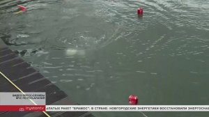 На водной станции провели учебную тренировку спасатели республиканского МЧС