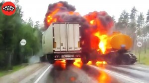 189 шокирующих аварий с участием идиотов-водителей с невероятно зафиксированной мгновенной кармой