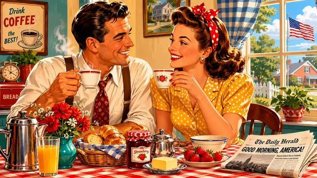 American music Vintage Nostalgic 1930s -1940s смотреть онлайн