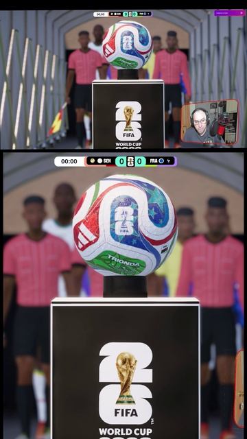 Франция Сенегал групповая стадия World Cup 2026 FM 26