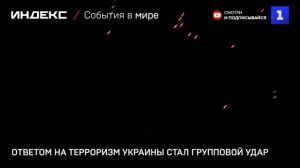 Ответом на терроризм Украины стал групповой удар